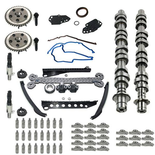 凸轮轴套装 Camshaft kit + Timing Chain Cam Phasers kit Fit for Ford F150 F250 Lincoln NEW-3