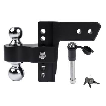 拖车挂接装置 Trailer Hitch Ball Mount Fits 2.5-Inch Receiver, 2-Inch and 2-5/16-Inch Balls