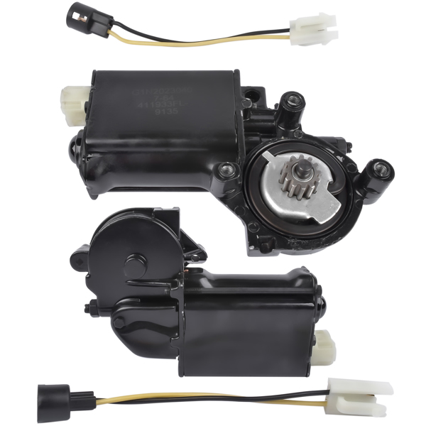 玻璃升降器电机 Pair Window Regulator Motor Set Left & Right for Chevrolet Corvette 76-82 Camaro Impala Pontiac Firebird GMC 22048629 22048341-8