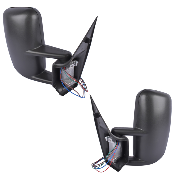 后视镜 2Pcs Power Door Mirrors Left + Right for 2000-2006 Mercedes Dodge Freightliner Sprinter 2500 3500 2.7L 5104441AA, 5104440AA-8