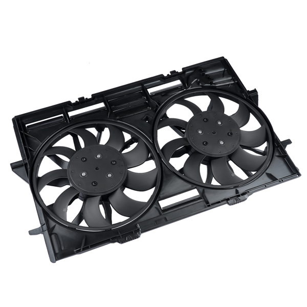 散热器风扇 958121003 Radiator Cooling Fan Assembly For 15-22 Porsche Macan 2.9L 3.0L 3.6L-2