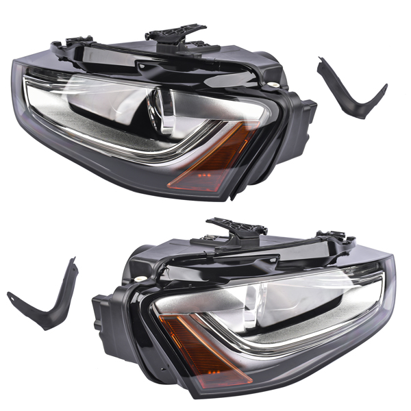 大灯 Headlight HID Driver + Passenger Side for 2013-2016 Audi A4 Quattro 2.0L Non-AFS 8K0941043E 8K0941044E-8