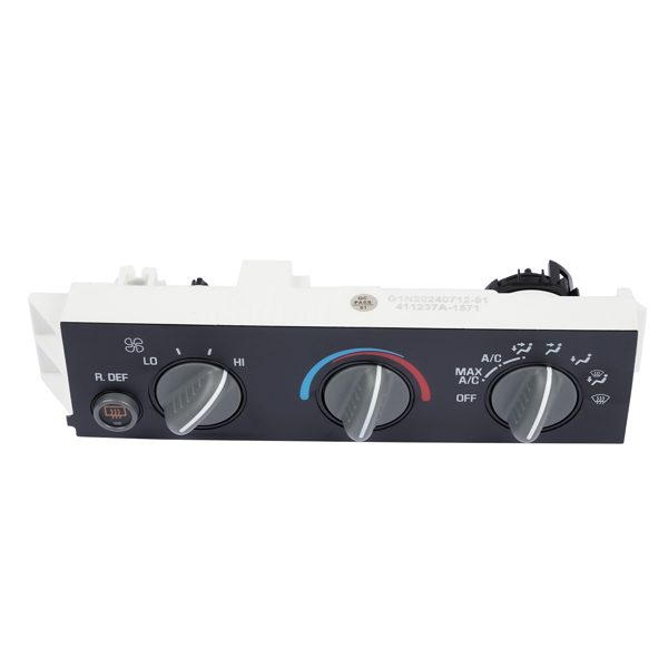 空调控制面板 A/C Heater Temperature Climate Control Unit w/ R. DEF For Chevy Express GMC Savana 1500 2500 3500 1998-2007 15858579 25753628 09375785-2