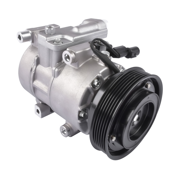 汽车空调压缩机 A/C Compressor w/ Clutch 977011J101 For Hyundai Accent Veloster 2012-2017 1.6L L4 GAS DOHC Hatchback / Sedan-5