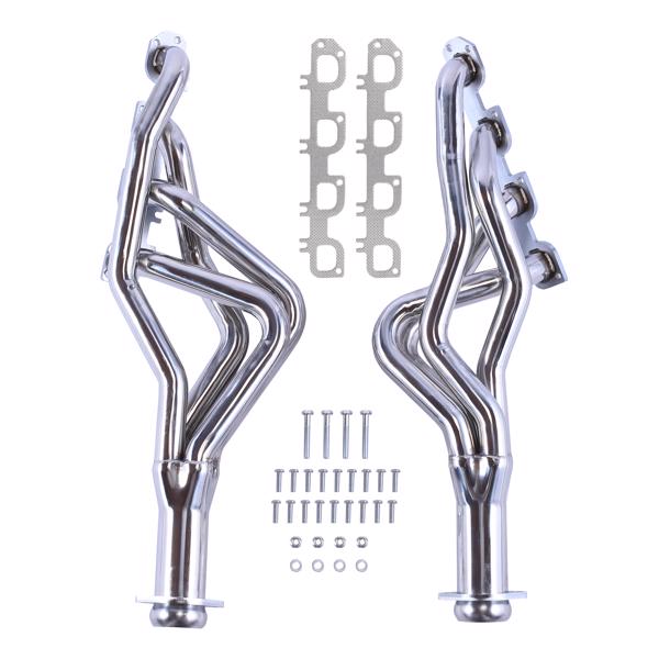 排气管 Long Tube Stainless Performance Headers For Dodge Ram 1500 09-18 5.7 MT001015（禁售亚马逊）(不支持无理由退货)-1