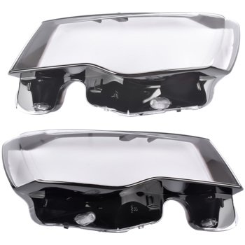 大灯罩 Pair Front Headlight Lens Cover Shell For 2014-2019 Jeep Grand Cherokee 3.0 3.6 5.7L