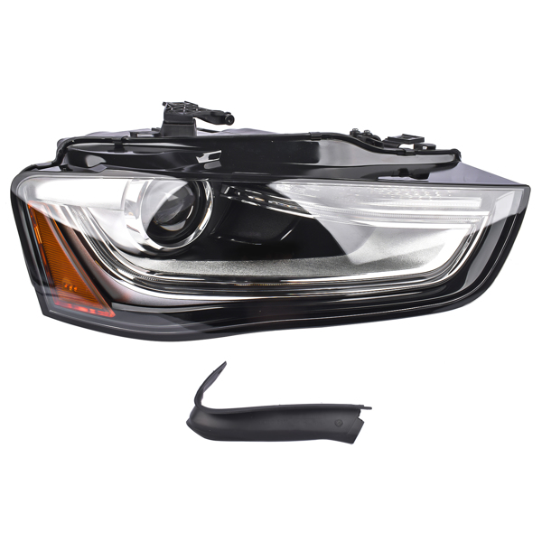 大灯 HID/Xenon Non-AFS Headlight Headlamp Passenger Side for Audi A4 Quattro 13-16 8K0941044E AU2503181-3