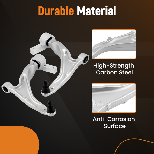 2件套前下控制臂带球头总成 适用于2007-2013款讴歌MDX/ZDX-6