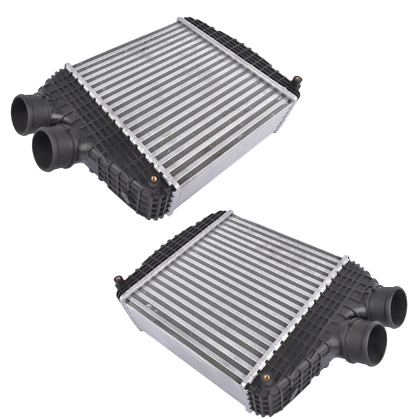 中冷器 Left Right Intercoolers Radiator For Maserati Quattroporte Ghibli Levante 2Pcs-2