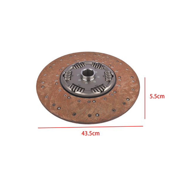 离合器片 Clutch Friction Plate Disc for Volvo Bus B11R B12B B13R 21615194 430mm 24 T-8