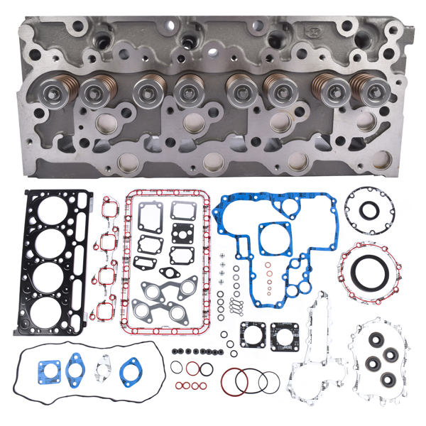 缸盖套装 Cylinder Head & Full Gasket Set for Bobcat BL470 BL575 S175 T190 Kubota V2003-7