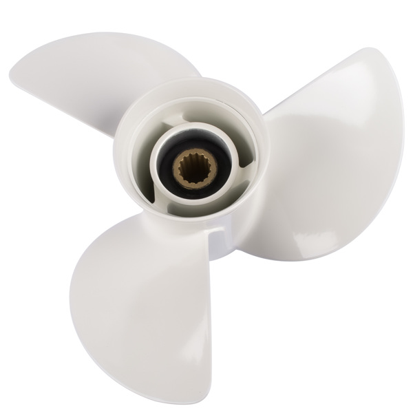 螺旋桨 13 1/2x15-K Outboard Propeller For Yamaha Outboard 15 Tooth 6E5-45947-00-EL-4