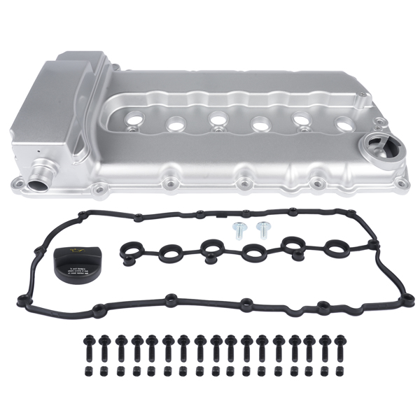 气门室盖 Valve Cover w/ Gasket For VW CC Passat Touareg Audi Q7 Porsche V6 03H103429C-1