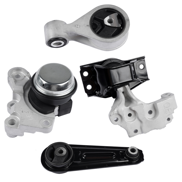 发动机支架 4PCS Engine Mount & Transmission Mount for Nissan Rogue 2.5L L4 FWD 2008-2015 EM-9452 EM-9453 EM-9856 EM-10092-4