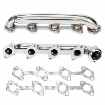 Exhaust Manifold Header for 03-07 Ford Powerstroke F250 F350 6.0  MT001083（禁售temu&亚马逊）(不支持无理由退货)