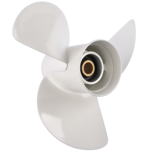 螺旋桨 13 1/2x15-K Outboard Propeller For Yamaha Outboard 15 Tooth 6E5-45947-00-EL-3