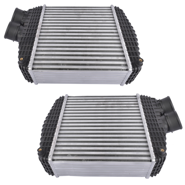 中冷器 Left Right Intercoolers Radiator For Maserati Quattroporte Ghibli Levante 2Pcs-1