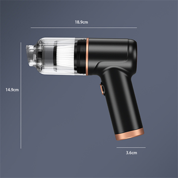 吹吸一体手持吹尘器三合一车用，高速旋风吸入无线真空吸尘器可充电强吸真空吸尘器适合汽车/办公室/家庭-圣诞礼物-2
