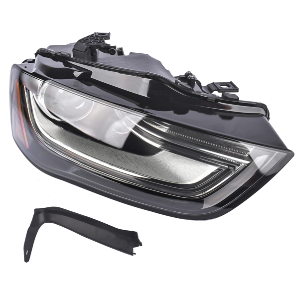 大灯 HID/Xenon Non-AFS Headlight Headlamp Passenger Side for Audi A4 Quattro 13-16 8K0941044E AU2503181-2