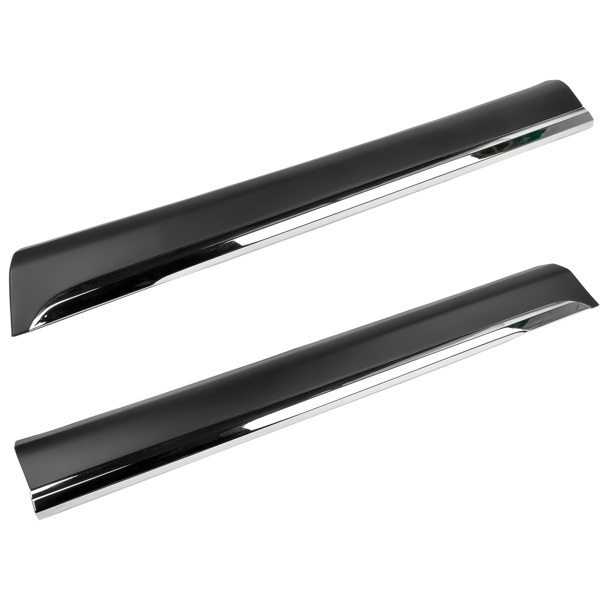 车门下饰板 2Pcs Front  Left & Right Door Lower Molding Trim for 2011-2013 Toyota Highlander 750710E050 750720E050-2