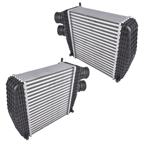 中冷器 Left Right Intercoolers Radiator For Maserati Quattroporte Ghibli Levante 2Pcs-8