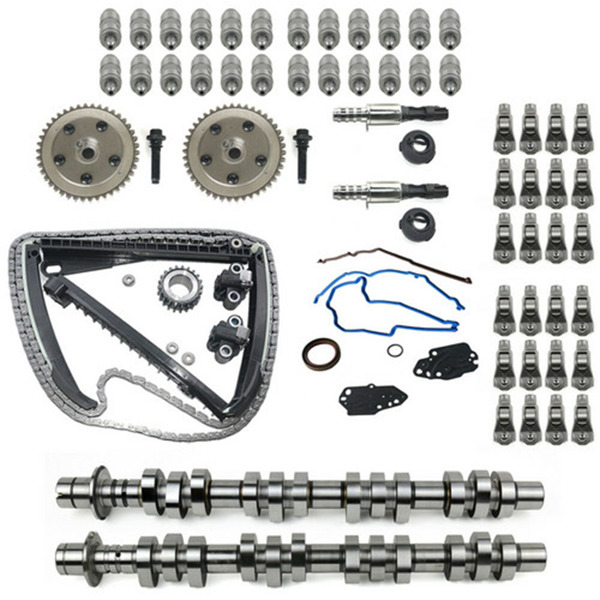 凸轮轴套装 Camshaft kit + Timing Chain Cam Phasers kit Fit for Ford F150 F250 Lincoln NEW-2