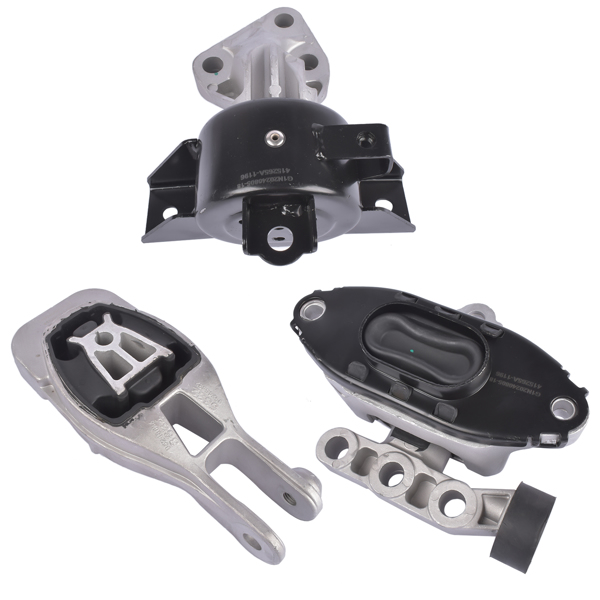  发动机支架 Engine Motor Mounts & Trans. Mount 3Pcs Set for Chevrolet Sonic 13-16 L4 1.8L-4