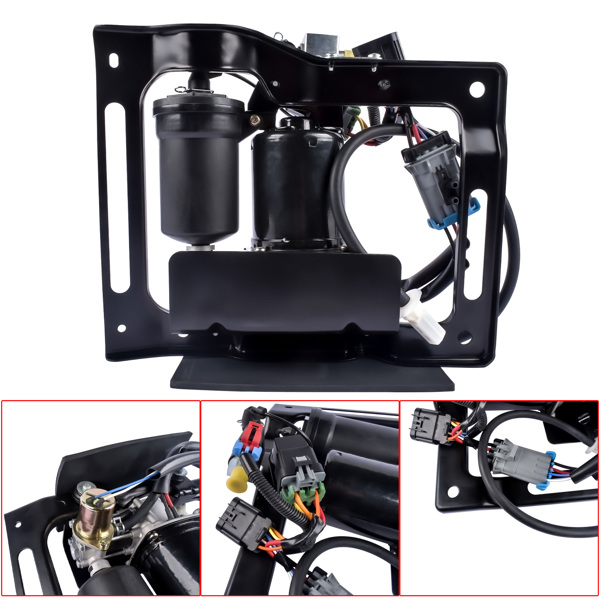 打气泵 Air Suspension Compressor Fits for 2003-2007 Buick Rendezvous Sport Utility 3.4L 3.5L 3.6L V6 88955409 88957250-1