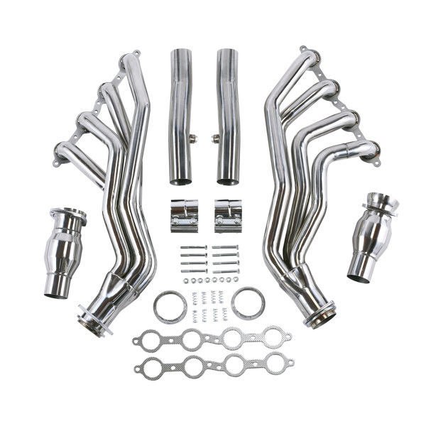 Exhaust Header Fit For 05-06 Pontiac GTO 6.0 V8 MT001007(Ban the sale oF Amazon & Temu)(No support For returns without reason)-1