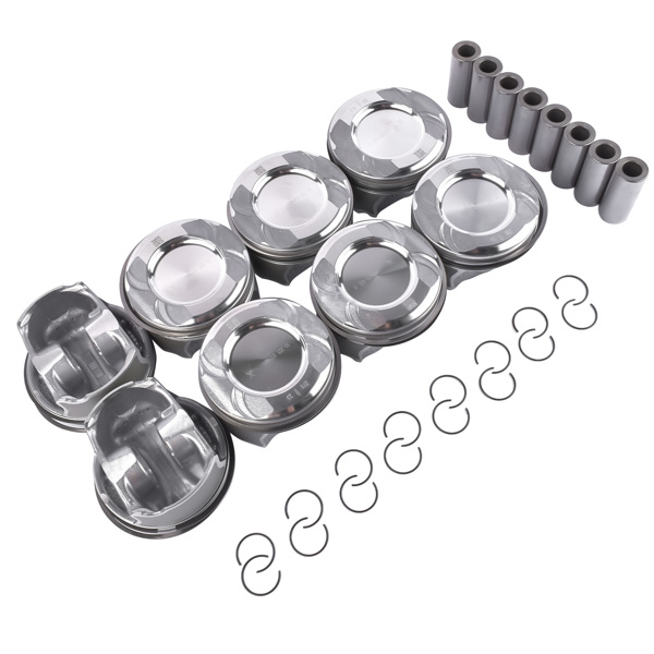 活塞 8Pcs Pistons Rings Set for Mercedes-Benz S550 E550 GL550 CLS550 CL550 ML550 4.6L 4.7L M278 Engine 2780301117 A2780301117-4