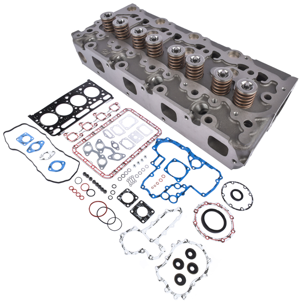 缸盖套装 Cylinder Head & Full Gasket Set for Bobcat BL470 BL575 S175 T190 Kubota V2003-2