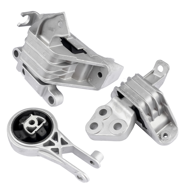 发动机和变速器支架 3x Engine Motor & Transmission Mount For Cadillac ELR Chevy Volt Base 1.4L L4 - Electric/Gas Auto Trans-3