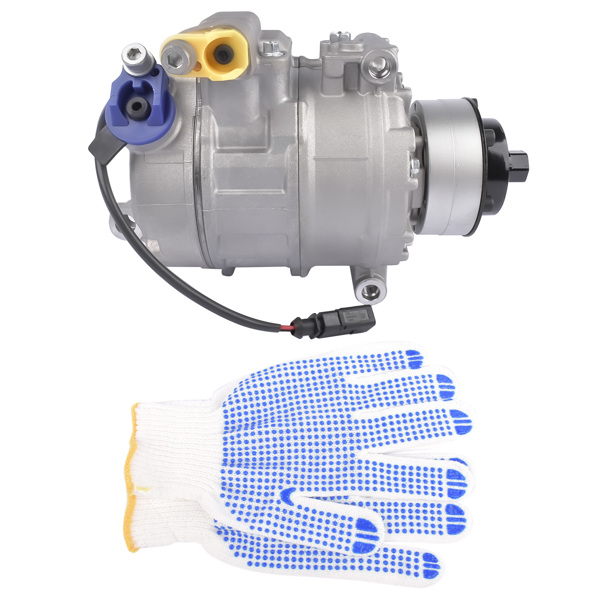 空调压缩机 AC Compressor 4F0260805L For Audi A4 A6 A8 RS4 RS5 Allroad Quattro 4.2L 5.2L 4E0260805Q-1