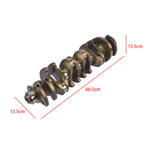 曲轴 Crankshaft 7527883 for BMW E90/E91/E92/E93 E60/E61 E82/E88 N54B30 Engine 6 Holes-11