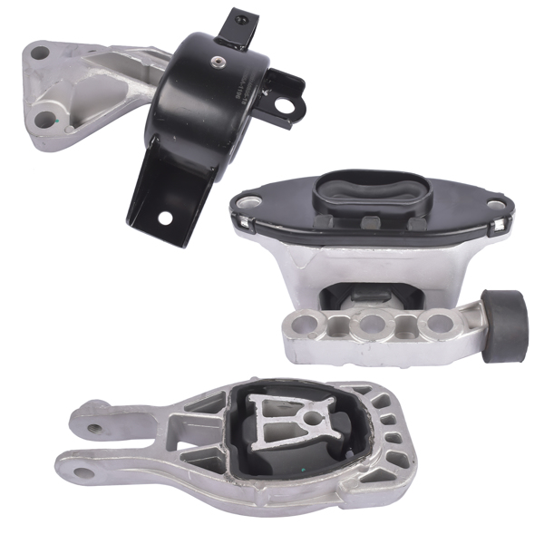  发动机支架 Engine Motor Mounts & Trans. Mount 3Pcs Set for Chevrolet Sonic 13-16 L4 1.8L-7