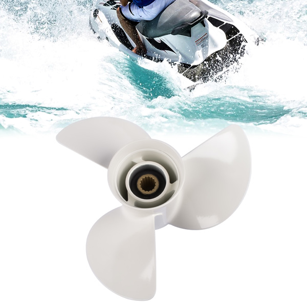 螺旋桨 13 1/2x15-K Outboard Propeller For Yamaha Outboard 15 Tooth 6E5-45947-00-EL-1