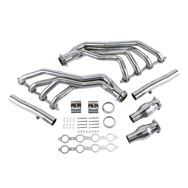 Exhaust Header Fit For 05-06 Pontiac GTO 6.0 V8 MT001007(Ban the sale oF Amazon & Temu)(No support For returns without reason)-2