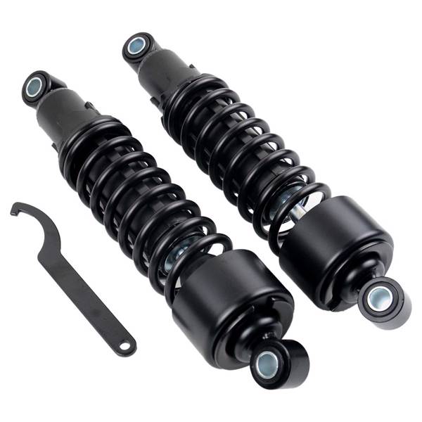 弹簧减震 Rear Shocks Eye to Eye Core 298mm/11.75" For Harley-Davidson XL Sportster 1979-2012 FXR 1982-1994 Black-4