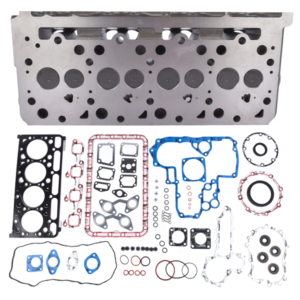 缸盖套装 Cylinder Head & Full Gasket Set for Bobcat BL470 BL575 S175 T190 Kubota V2003-6