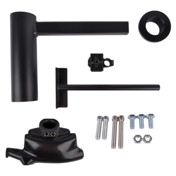 轮胎更换工具 22\\" Tire Changer Modification Kit Black with Cone Mount and Duck Head Detachable