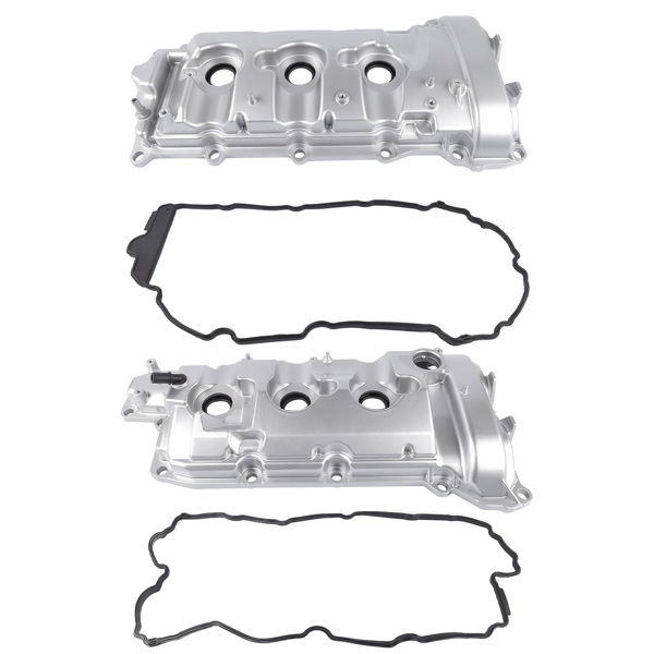 气门室盖 Set of 2 Engine Valve Cover Assembly Kit For Chevy Impala GMC Terrain 3.0L 3.6L 12647772 12583385-1