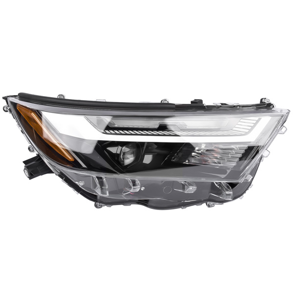 车灯 Passenger Right Side LED Headlight Assembly For 2022-2024 Toyota RAV4 XLE 2.5L 811100R350 TO2503314-1