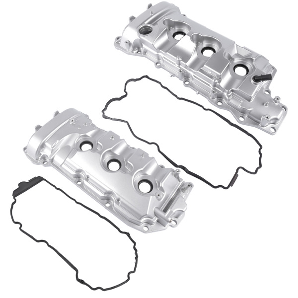 气门室盖 Set of 2 Engine Valve Cover Assembly Kit For Chevy Impala GMC Terrain 3.0L 3.6L 12647772 12583385-3