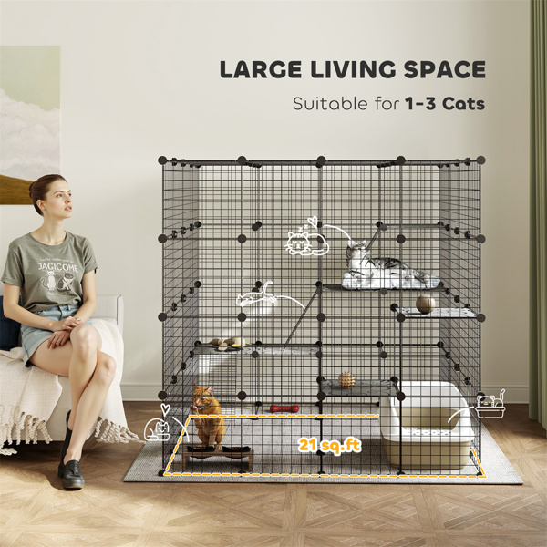 宠物屋、猫笼 （ Amazon Shipping）（WalMart禁售）（周末不发货）-3