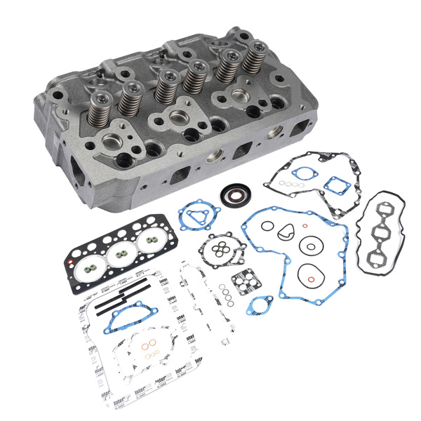 缸盖 Cylinder Head Assy & Gasket Set for Mitsubishi S3L CAT EC25 Caterpillar 303SR-4