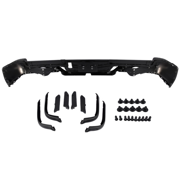 后保险杠 Rear Bumper Assembly For 2019-2024 RAM 1500 w/ Park & Dual Exhaust 68404443AB-5