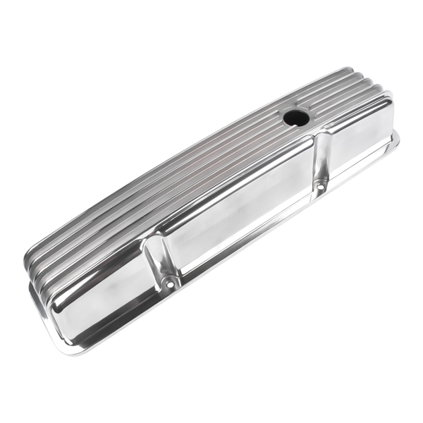 气门室盖 Finned Aluminum Tall Valve Covers with Bolts for Chevrolet Small Block 283 302 305 327 350 400 1958-1986-2