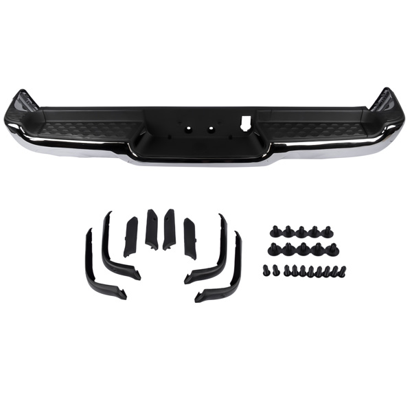 后保险杠 Rear Bumper Assembly For 2019-2024 RAM 1500 w/ Park & Dual Exhaust 68404443AB-2