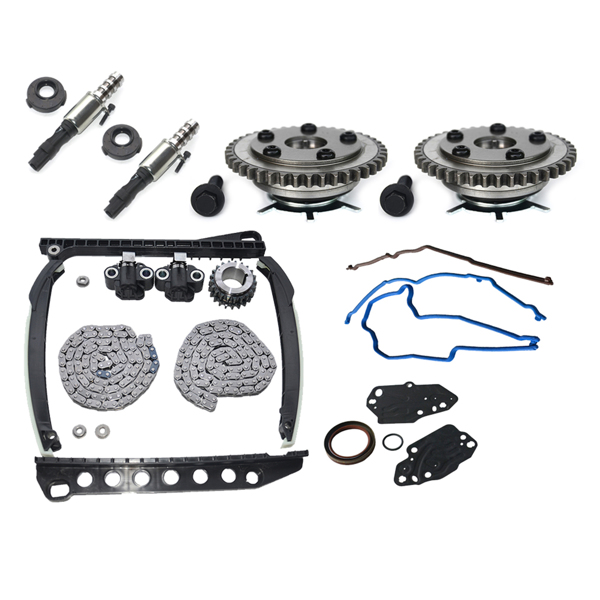 正时修理包 Timing Chain Kit & Cam Phaser & VVT Solenoids for Ford F-150 F-250 F-350 5.4L V8-4