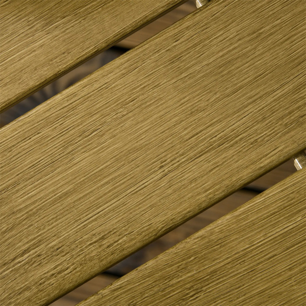 Brown PE Wicker Patio End Table Set -9